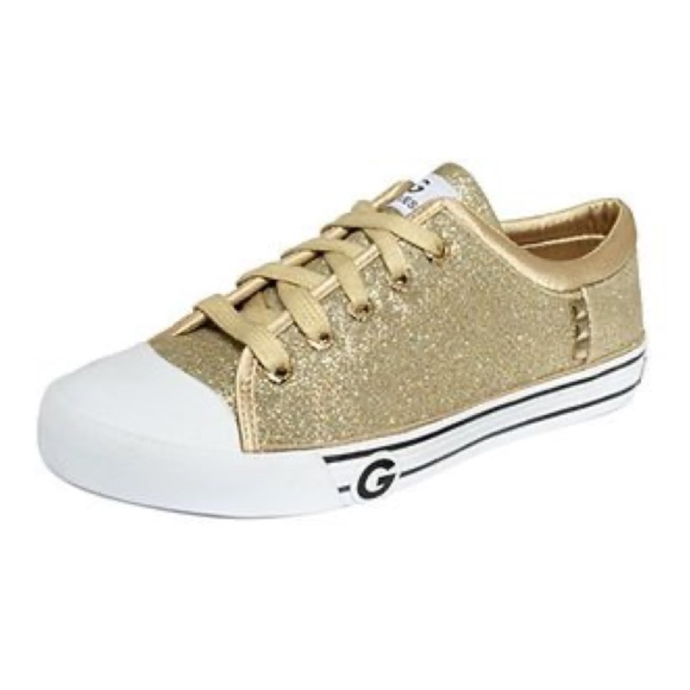 G By Guess Gold Sparkle Sneakers